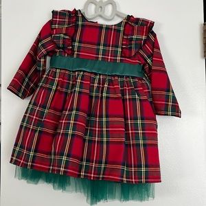 Kids Plaid Dress